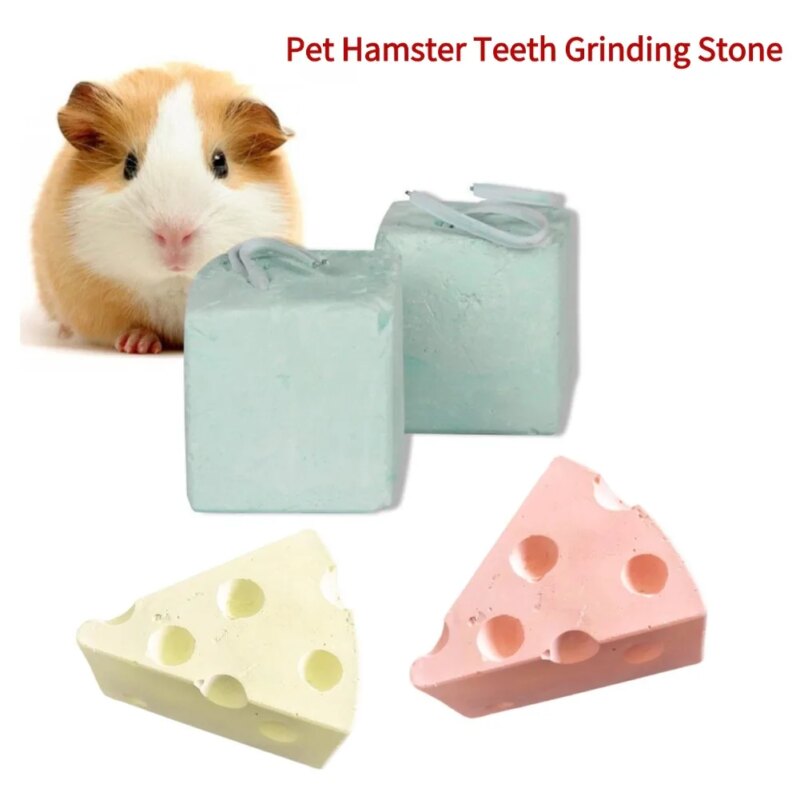 Natural Mineral Teeth Molar Stone Guinea Pig Hamster Rabbit Teeth Grinding Stone Small Pet Dental Care Chew Toys Pet Dental Care